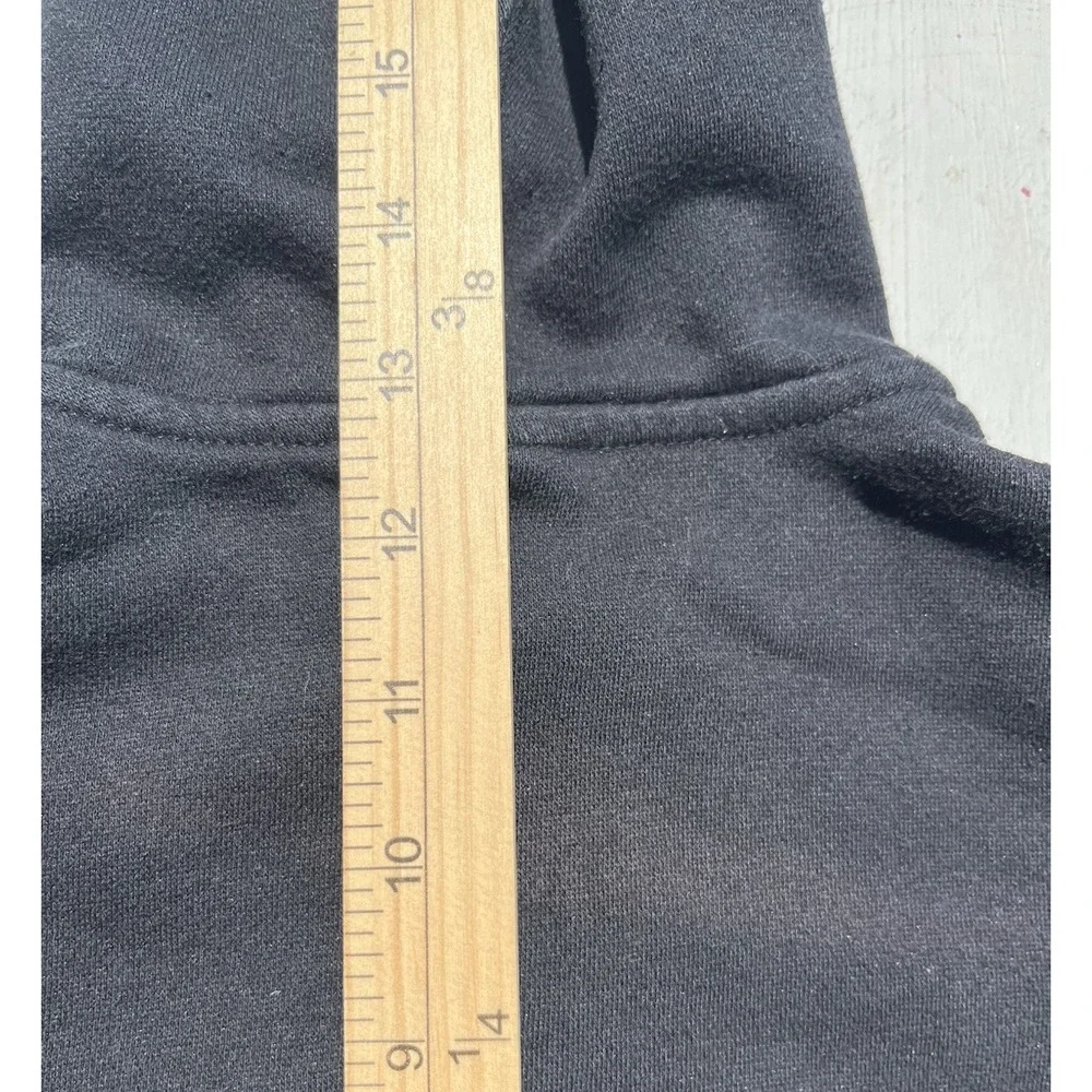 Baby Nike Hoodie Black Swish Logo 24 Months Street Check Casual Street Sports